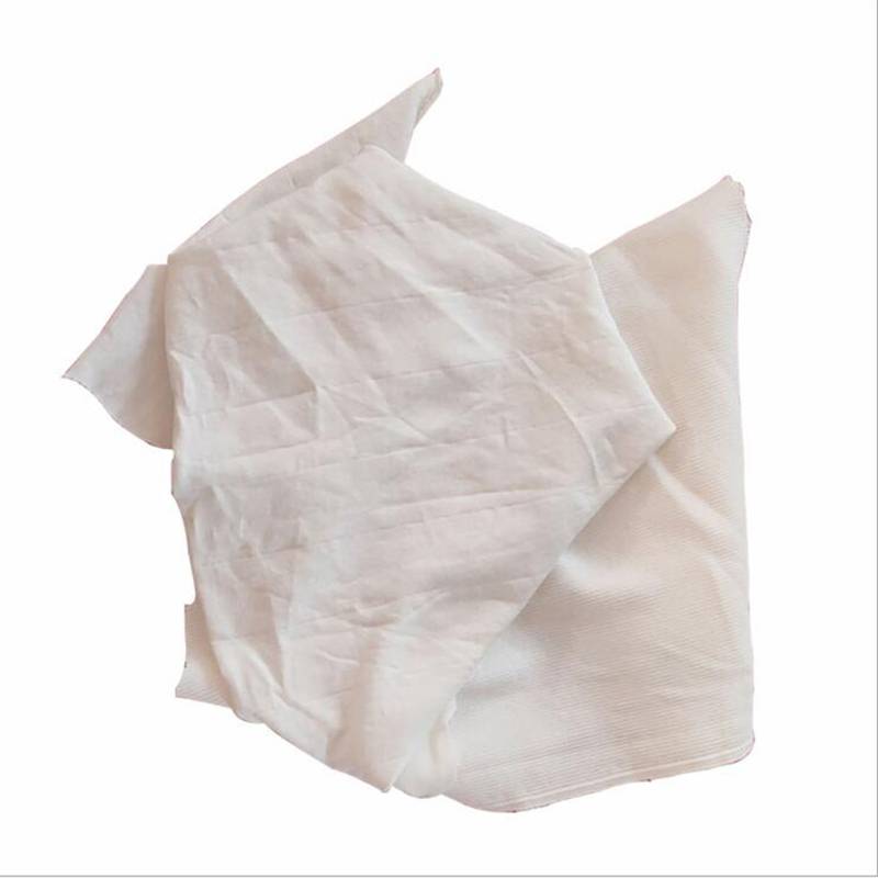 向红妹擦机布本白色纯棉40*60cm左右kg