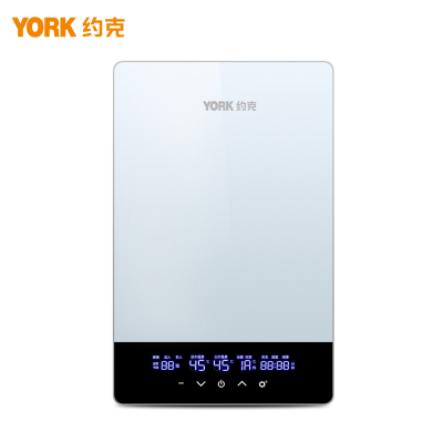 [商用即热]YORK约克即热式电热水器YK-F10恒温双模变频速热380v三相电淋浴机商用别墅大水量18KW