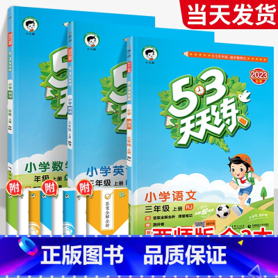 ❤❤开学[天天练3本]人教语文英语+Western 四年级下 [正版]2023新53天天练西师版数学一年级二年级三年