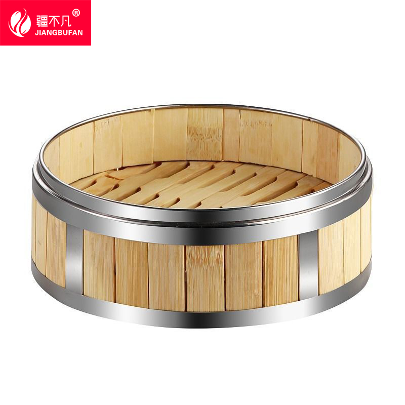 [疆不凡] 精编竹制圆蒸笼10cm个