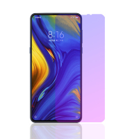 [送手机壳]轻万适用小米mix3钢化膜xiaomimix3透明全屏抗蓝光玻璃贴膜手机保护膜