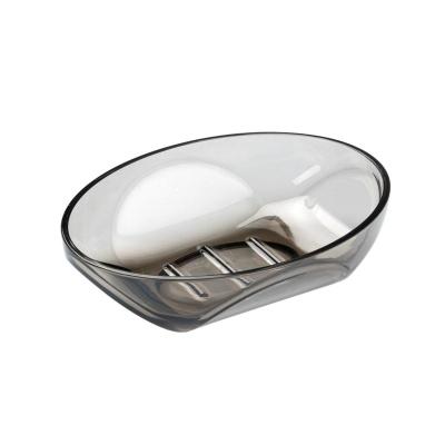 茶花 晶透深型皂盒15.2*11.4*4cm / 个