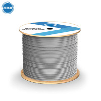 百侦霸 BZB-SPB01 超五类4对SF/UTP双屏蔽0.51mm 305米/箱 网线(计价单位:箱)灰色