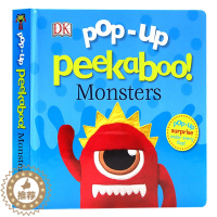 [醉染正版]DK出版 弹出躲躲猫!怪物 英文原版绘本 Pop Up Peekaboo! Monsters 儿童英语启蒙认