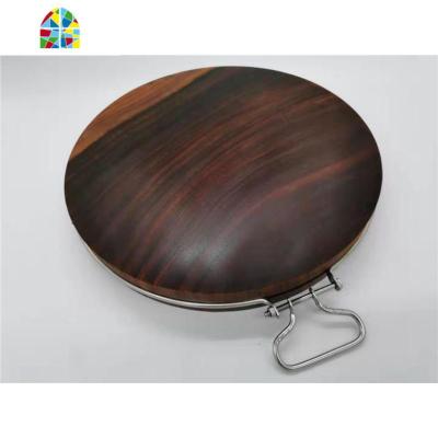 中正宗耐裂铁木 奥坎檀 蚬木 砧板实木案板砧板 FENGHOU 36x4CM(圆箍)单圈适用一家三口人