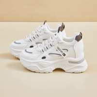 内增高ins韩版新款老爹鞋女秋季学生跑步运动厚底休闲鞋