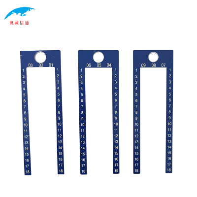 奥威信通 侧面贴铭牌十八柱标识牌 个