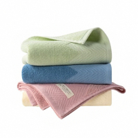 绵族世家(mianzushijia) JQ3004F 34*70cm 結玉竹语抗阴干菌毛巾 (单位:条)