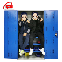 DXBG重型工具柜车间用双开门储物柜加厚五金收纳箱抽屉式铁皮刀具柜子