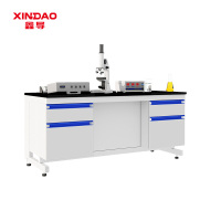 鑫导 实验桌 SYT80-钢木边台定制 米