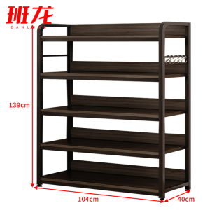 班龙五层储物架104*40*139cm个