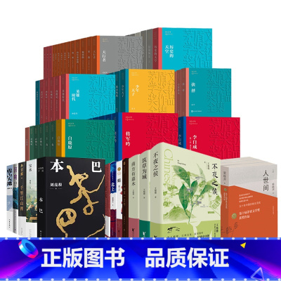 茅盾文学奖全十一届55部100册大全集 [正版]茅盾文学奖获奖作品全集任选 全11届茅奖作品100册 平凡的世界额尔古纳