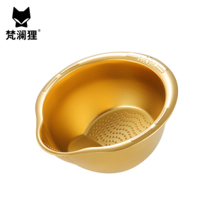 梵澜狸淘米盆漏水滤水盆YQ55 个