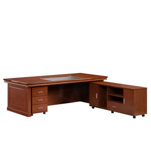 沃灏办公桌老板桌办公台局级处级大班台中班台油漆桌书桌