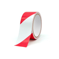 老计胶带 胶带 反光红白100mm*30m 卷 胶粘