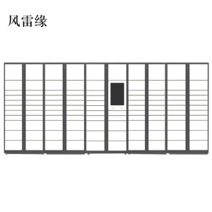 风雷缘智能快递柜小区快递自提柜派件柜室外寄存柜信报箱储物柜一主四副105格