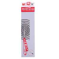 晨光中性笔芯20支*3盒0.5mm子弹头金钻系列签字笔替芯红色MG007C