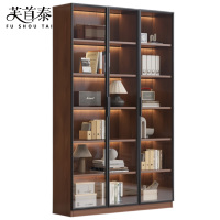 芙首泰玻璃门书柜1200*320*2000mm个