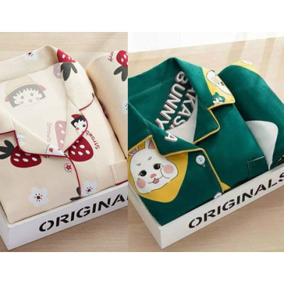 再说睡衣女士韩版春秋冬季长袖可外穿学生家居服两件套