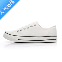SUNTEK新品帆布鞋女百搭小白鞋春季板鞋鞋子2023新款ins潮女布鞋