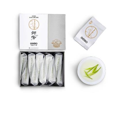 安吉白茶2021年新茶狮峰白茶叶正宗明前特级独立小包装袋绿茶礼盒