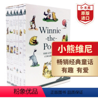 [正版]小熊维尼经典故事盒装6册 英文原版 Winnie The Pooh 维尼熊 米恩MILNE 桥梁章节书 经典童