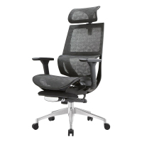 臻远 ZY-6679 办公椅人体工学网面转椅撑腰护颈电脑椅午休椅电竞椅