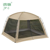 劲脉 露营/旅游/登山帐篷 户外网纱帐篷 2片遮阳布+3*3*2.1M 顶