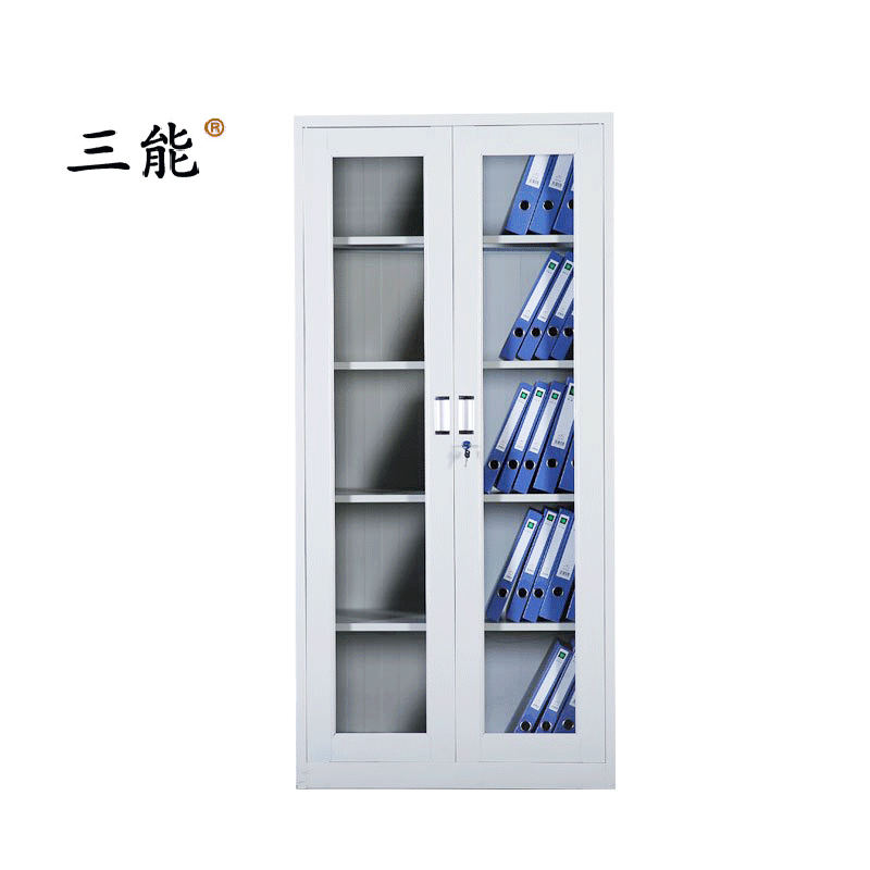 三能 (SAN NENG) 加厚通玻文件柜 铁皮柜 档案柜 资料柜 其他金属办公柜