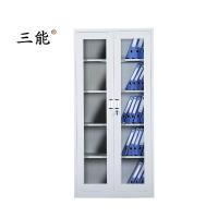 三能 (SAN NENG) 加厚通玻文件柜 铁皮柜 档案柜 资料柜 其他金属办公柜