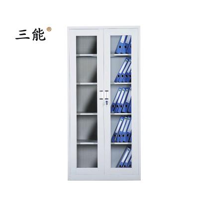 三能 (SAN NENG) 加厚通玻文件柜 铁皮柜 档案柜 资料柜 其他金属办公柜
