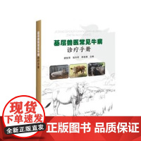 正版书籍 基层兽医常见牛病诊疗手册 畜禽病的流行情况以及预测未来畜禽病的流行趋势 实用的技术理论及常见问题参考指南