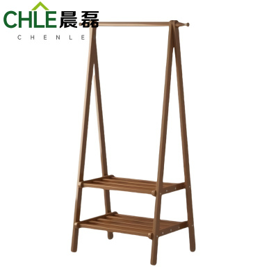 晨磊 衣帽架 60*46*145cm(茶色) 个