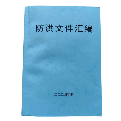 欣和小杨 定制防洪文件汇编 145*210mm 单位:本