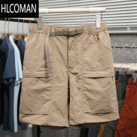HLCOMAN机能山系!情侣款!防泼水工艺!夏季男女户外工装短裤速干五分裤
