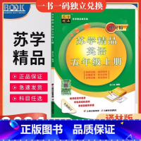 英语 五年级上 [正版]2024版苏学精品英语小学五年级上/5年级上英语译林版苏教单元版订知识归纳语法知识阶梯练习听