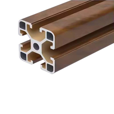 先围 工业铝型材 4040L木纹色 千克