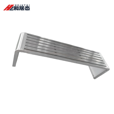 和居态 不锈钢长条椅 长120cm宽40cm高45cm 张