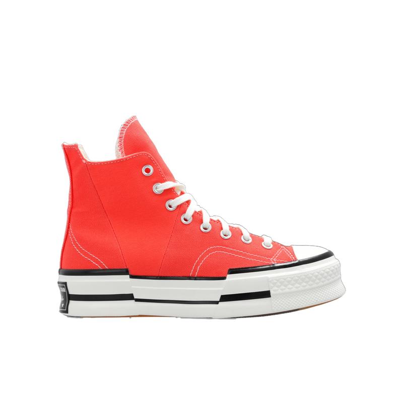 匡威(CONVERSE)女鞋跑步鞋圆头高帮休闲鞋织物鞋面橡胶鞋底镂空装
