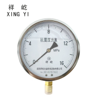 祥屹 耐震压力表 YTN150 0-16Mpa 块
