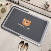 卡通浴室吸水速干脚垫卫生间防滑垫硅藻泥家用洗手间厕所门口垫子