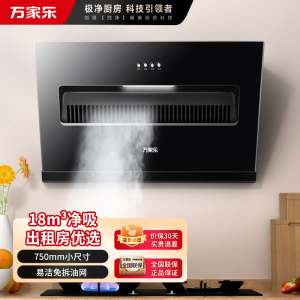 万家乐 抽油烟机 18m³侧吸式小尺寸大吸力油烟机小户型出租家用吸油烟机 一级能效AL031