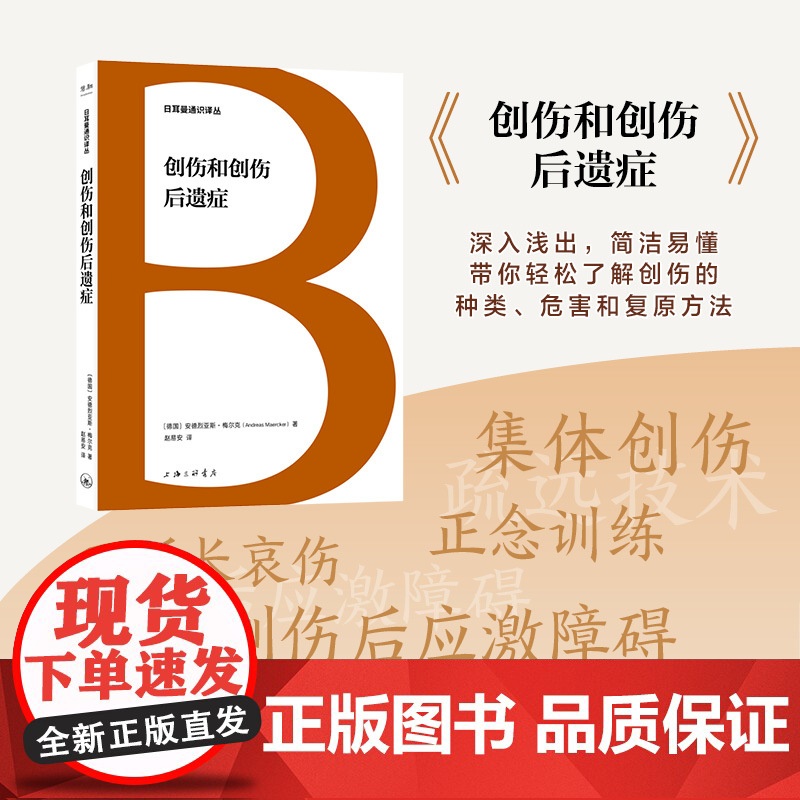 创伤和创伤后遗症 [德]安德烈亚斯·梅尔克 著 上海三联书店