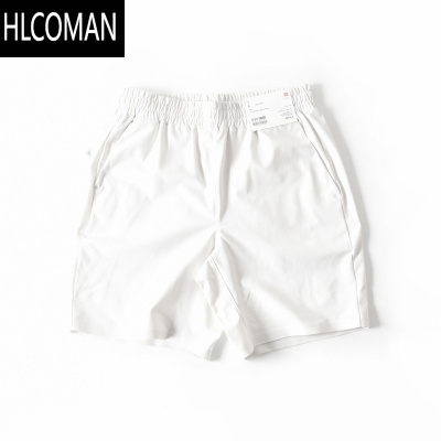 HLCOMAN日系潮牌吸湿排汗高弹力速干透气运动短裤男士夏季休闲五分裤中裤