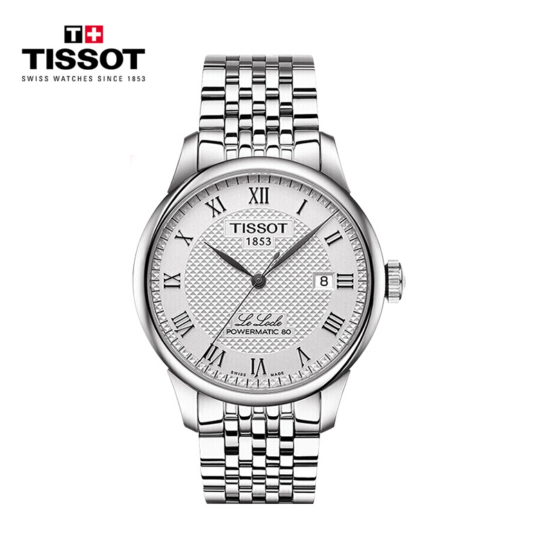 TISSOT天梭正品手表男 力洛克机械男表T006.407.11.033.00