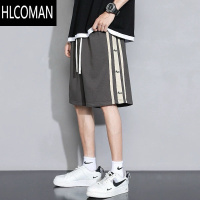 HLCOMAN[大乔家]潮牌男士五分休闲短裤#A1733