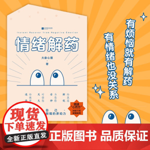 情绪解药:爱自己,是走出情绪困境的原动力 大象心理 江苏凤凰文艺出版社 正版书籍