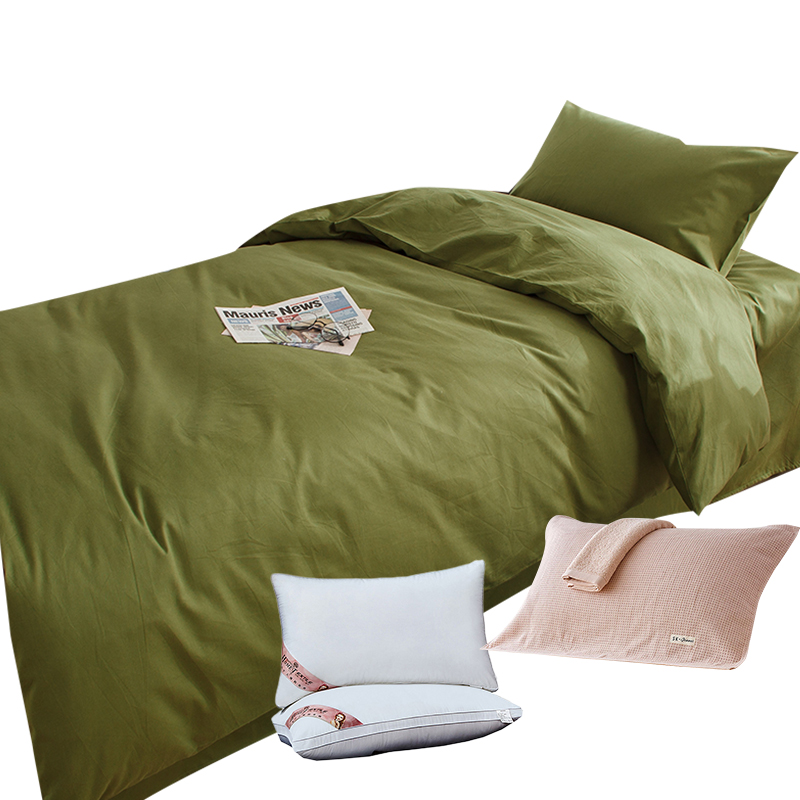 弗切尔珀榕全棉绿色直班室礼包七件套/150*200cm/F0LB210146(套)
