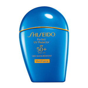 资生堂(SHISEIDO)新艳阳夏臻效水动力防晒乳50ml 适合混干肌肤 SPF50+ 蓝胖子防晒霜