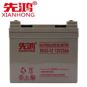 先鸿蓄电池XH33-12 12V33Ah 只
